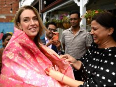 Little India trip for new leader on journey for votes