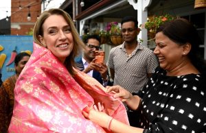 Little India trip for new leader on journey for votes