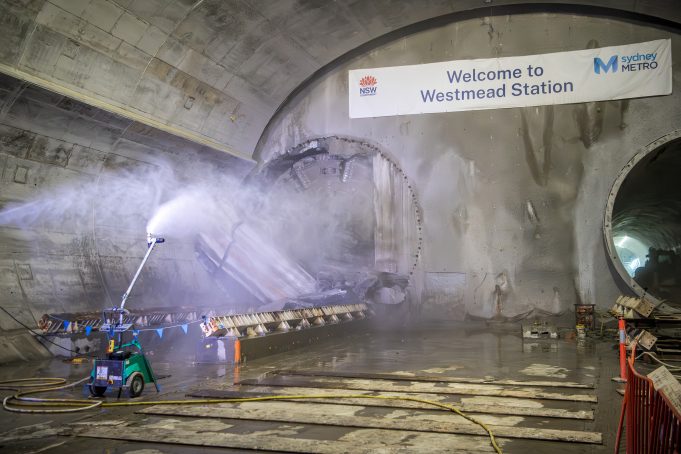 Milestone for Sydney Metro West as tunnel boring machine breaks through
